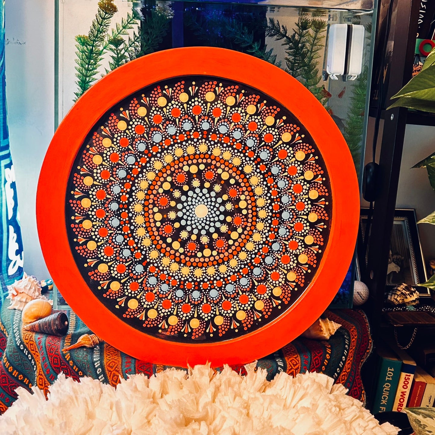 Artistry in Every Corner: Mandala Tray