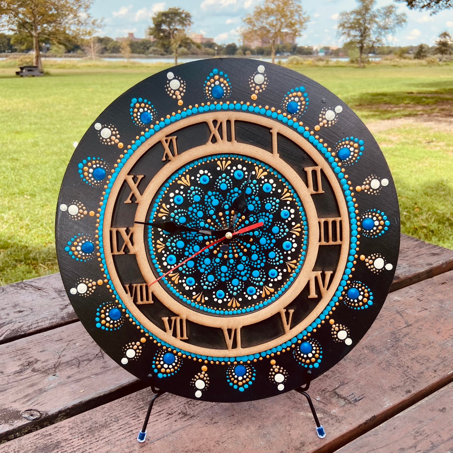 Mandala Collection Clock - Nuba Arts