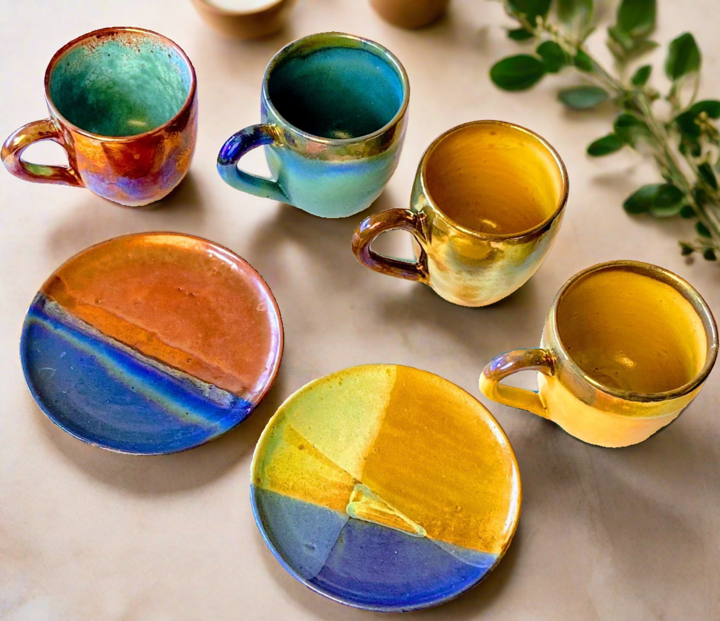 Exquisite Ceramic Cups from the Nile