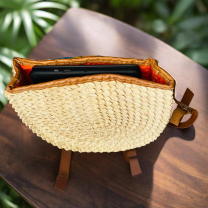 Nature's Embrace: Bags Crafted Uniquely, Featuring Upcycled Palm Tree Elements