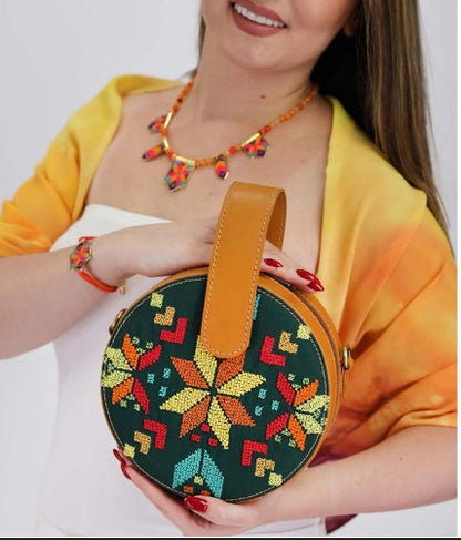 Elegance in Every Stitch: Leather & Stitches Bags - Nuba Arts