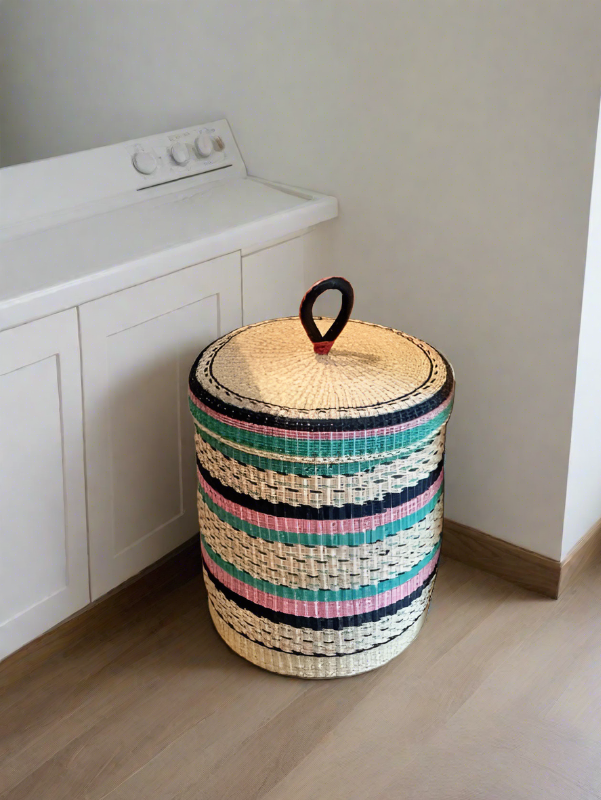 Eco-Friendly Hand-Woven Laundry Baskets