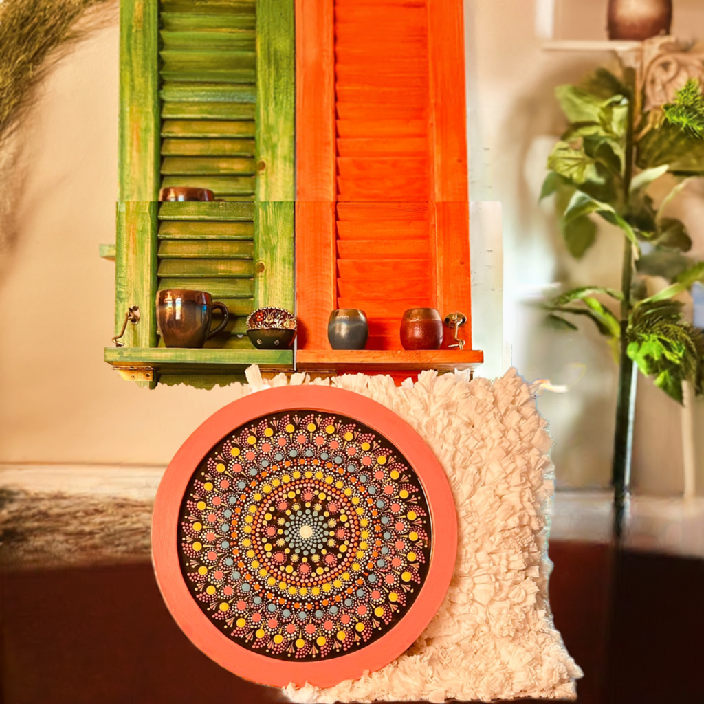 Artistry in Every Corner: Mandala Tray