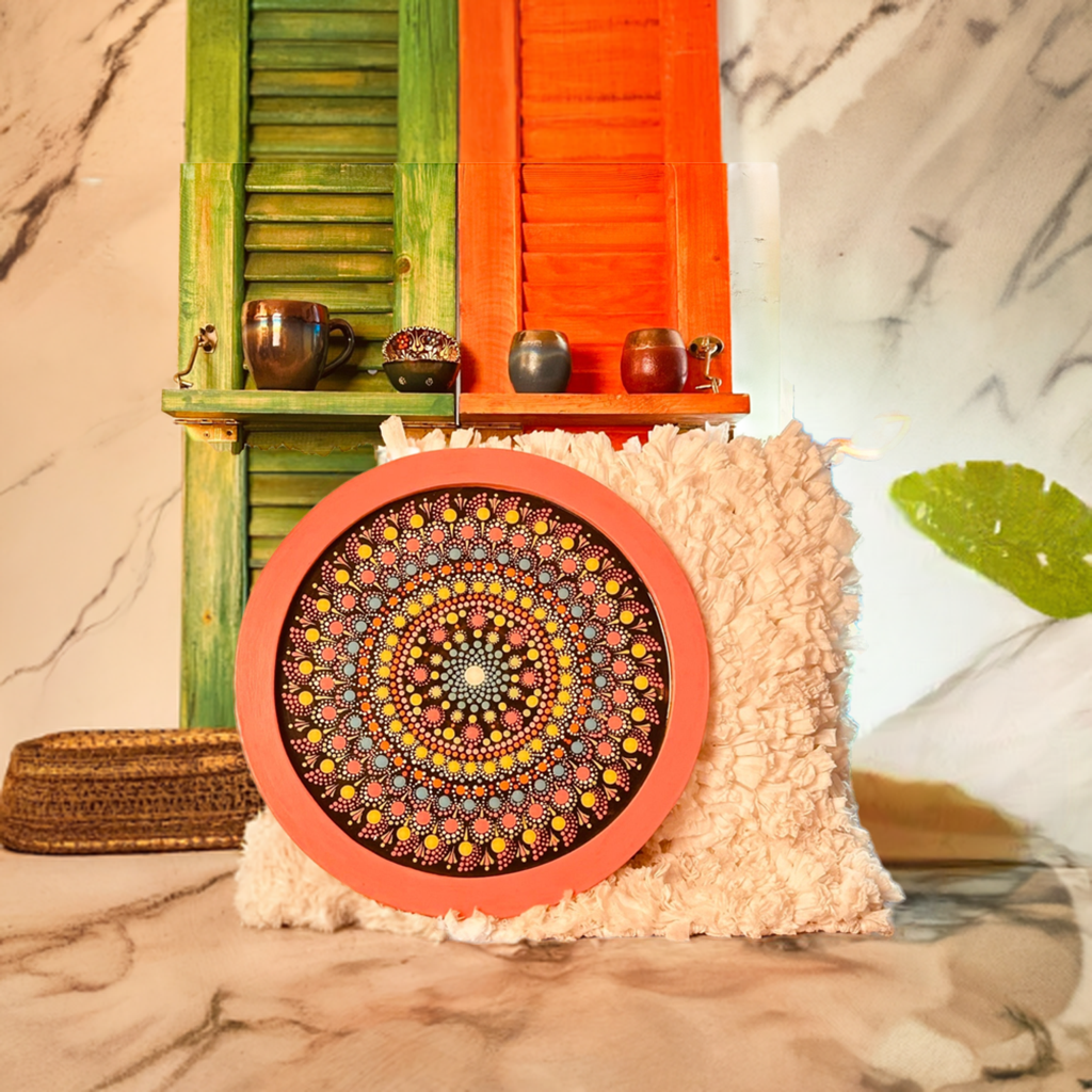 Artistry in Every Corner: Mandala Tray