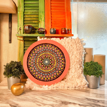 Artistry in Every Corner: Mandala Tray