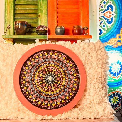 Artistry in Every Corner: Mandala Tray