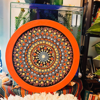 Artistry in Every Corner: Mandala Tray